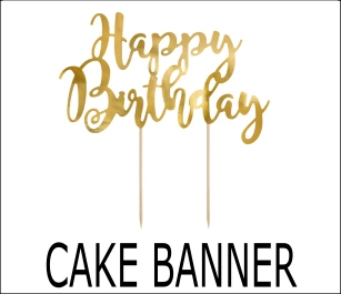 cake banner