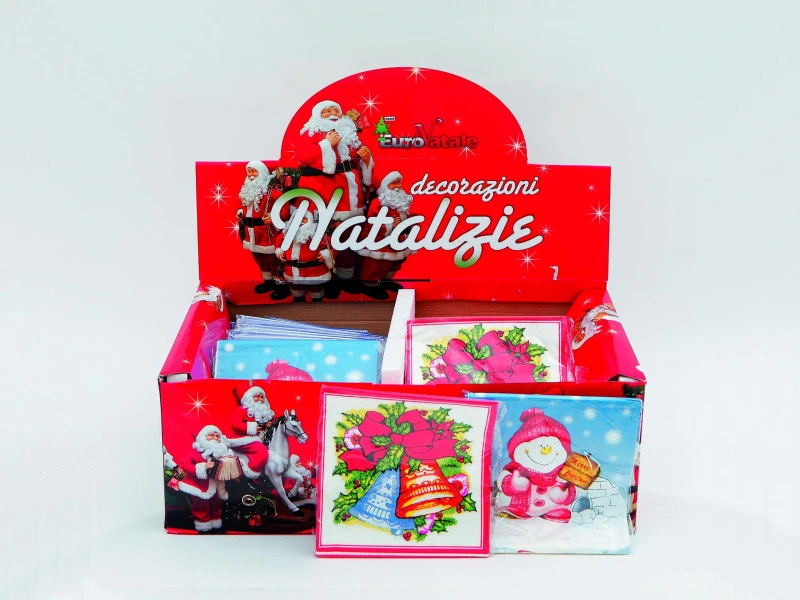 "NATALE" 10 TOVAGLIOLI NATALIZI  CM 33    