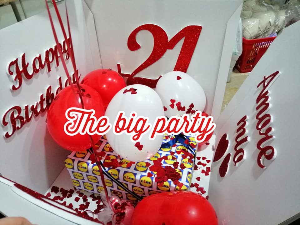 SCATOLA SORPRESA - the big party negozio party e bomboniere
