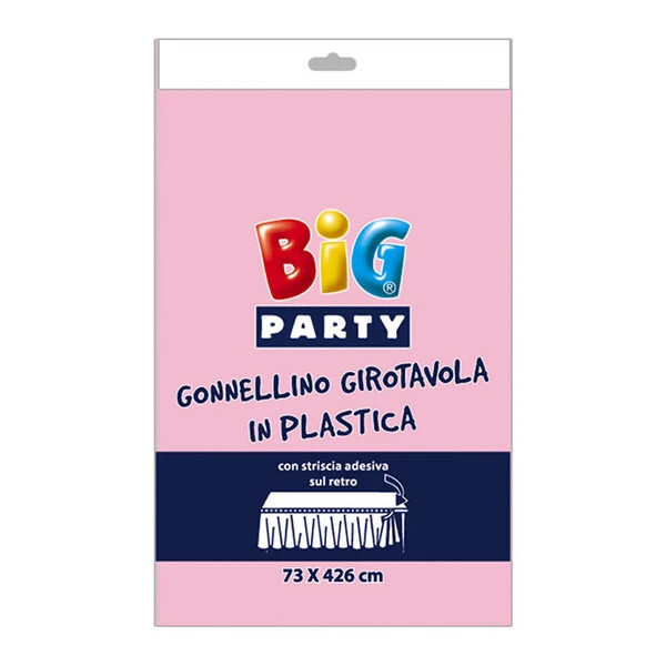 GONNELLONE IN PLASTICA ROSA 73X426 CM
