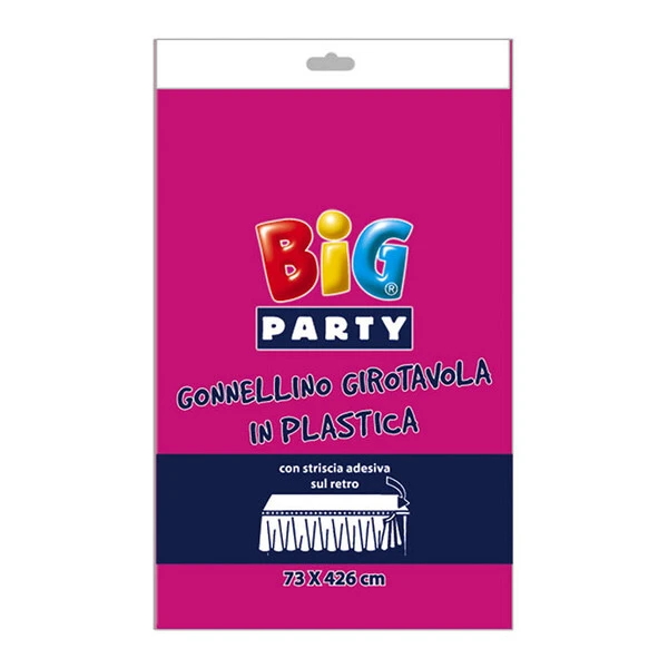 GONNELLONE IN PLASTICA FUCSIA 73X426 CM