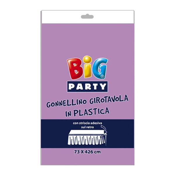 GONNELLONE IN PLASTICA LILLA 73X426 CM