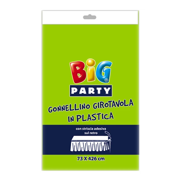 GONNELLONE IN PLASTICA VERDE MELA 73X426 CM