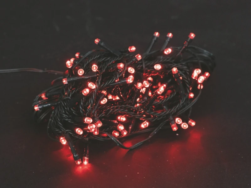 "NATALE" 180 LED ROSSO  CON MOTORE ELETTRONICO E TRASFORMATORE CAVO 9+5 MT  
