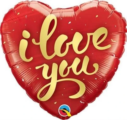 18HRT LOVE YOU GOLDEN HEART