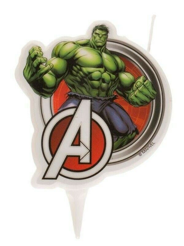 CANDELA AVENGERS SAGOMA HULK