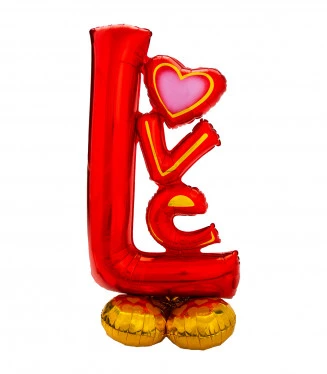 Mylar Love Airloonz h58" 1pz