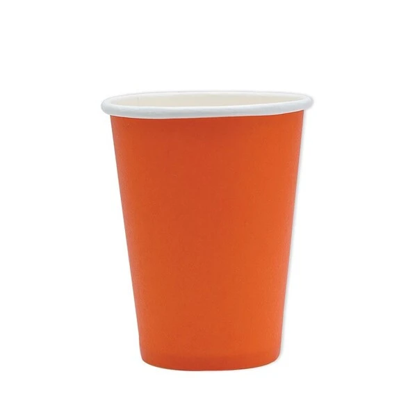 BICCHIERE ECOLOR 200 CC ARANCIONE