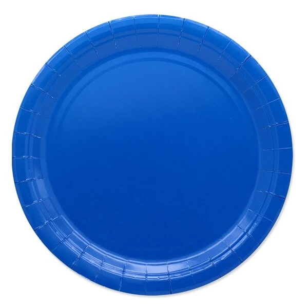 PIATTO ECOLOR BLU Ø 24 CM