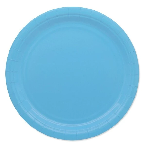 PIATTO ECOLOR CELESTE Ø 24 CM