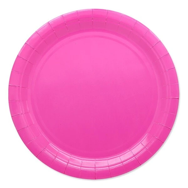 PIATTO ECOLOR FUCSIA Ø 24 CM