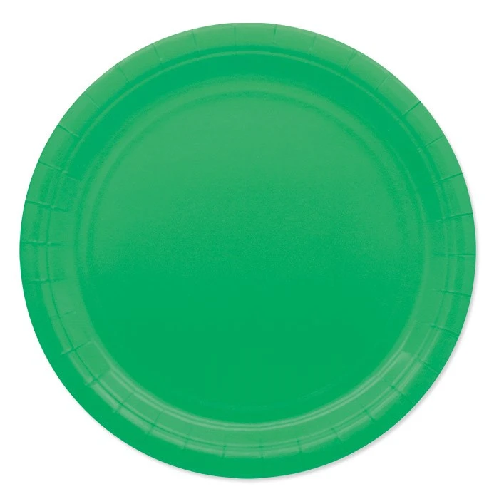 PIATTO ECOLOR VERDE Ø 24 CM