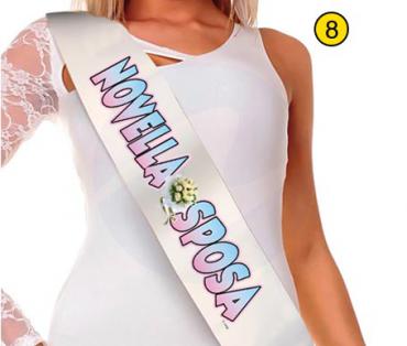 Fascia novella sposa