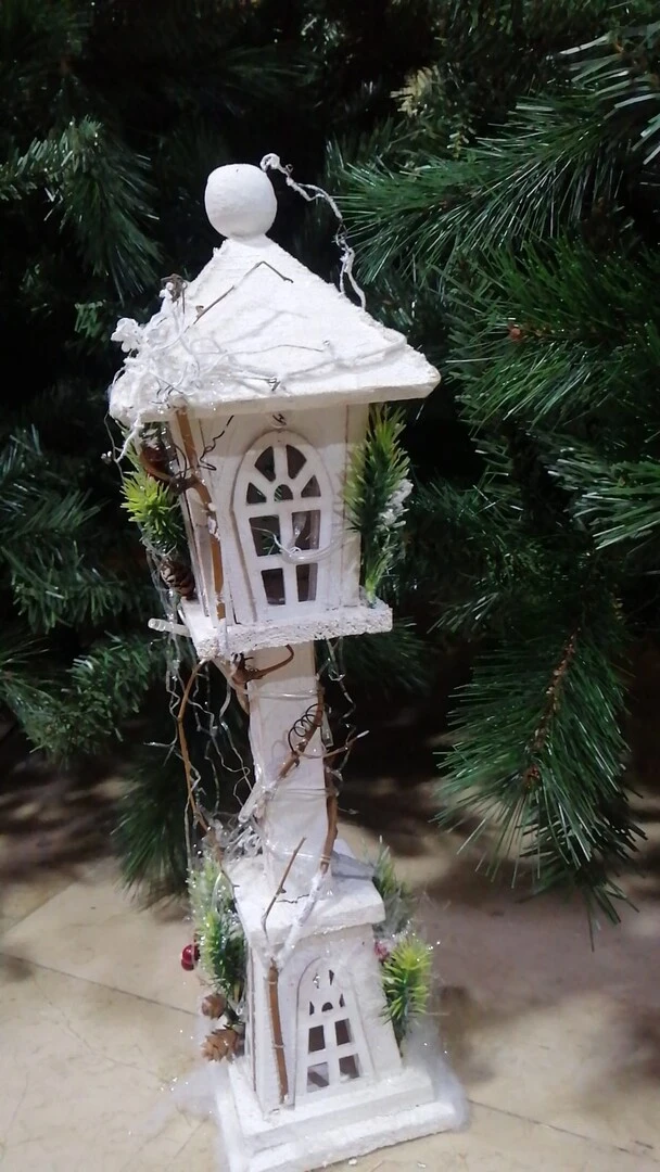 "NATALE" FARO CON LED