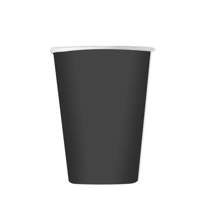 BICCHIERE ECOLOR 200 CC NERO