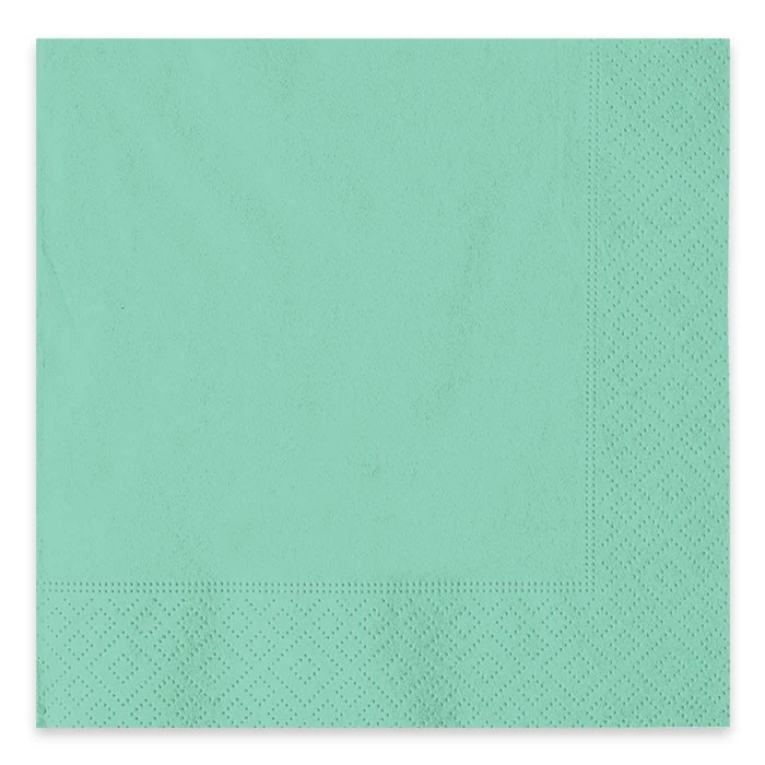 TOVAGLIOLO ECOLOR 33 X 33 CM 2 VELI ACQUA MARINA