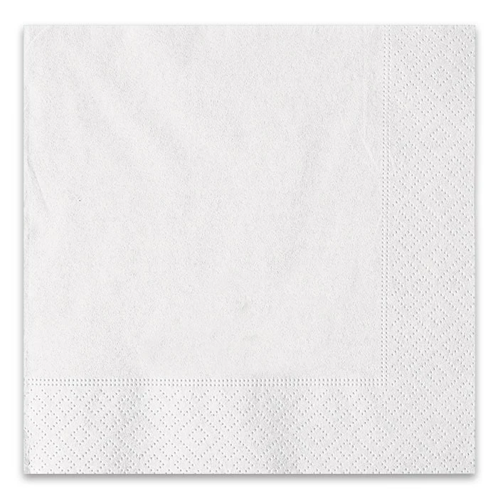 TOVAGLIOLO ECOLOR 33 X 33 CM 2 VELI BIANCO