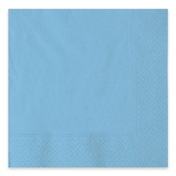 TOVAGLIOLO ECOLOR 33 X 33 CM 2 VELI CELESTE