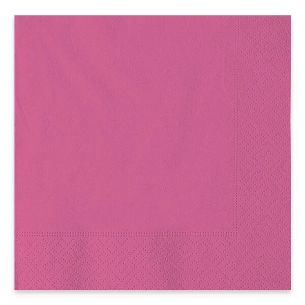 TOVAGLIOLO ECOLOR 33 X 33 CM 2 VELI FUCSIA