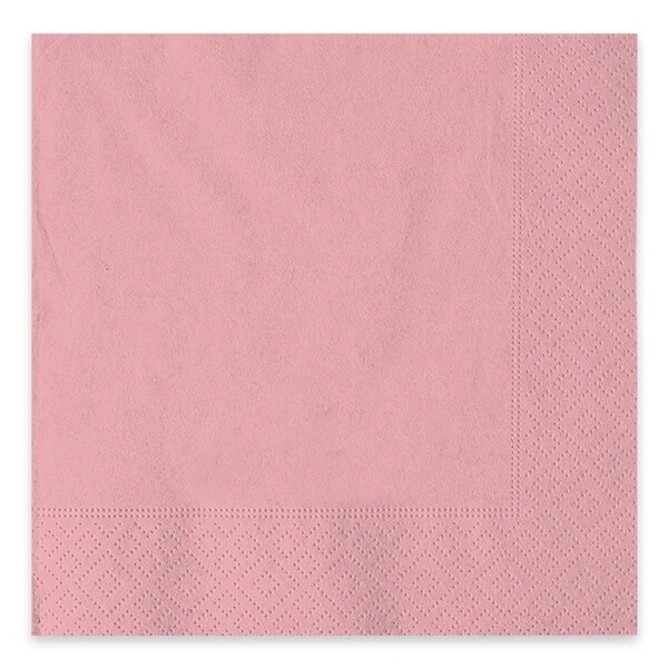 TOVAGLIOLO ECOLOR 33 X 33 CM 2 VELI ROSA