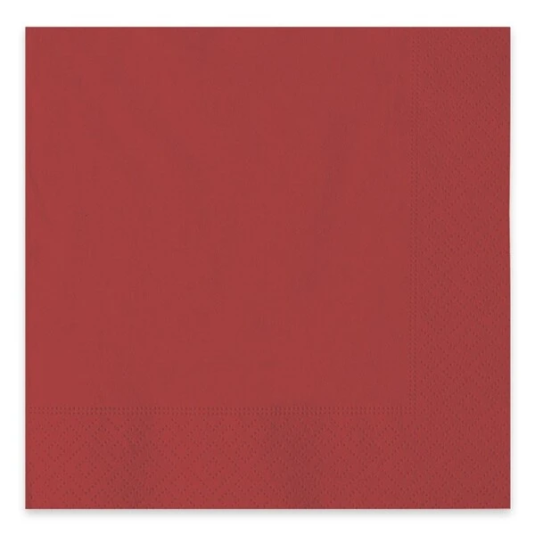 TOVAGLIOLO ECOLOR 33 X 33 CM 2 VELI ROSSO