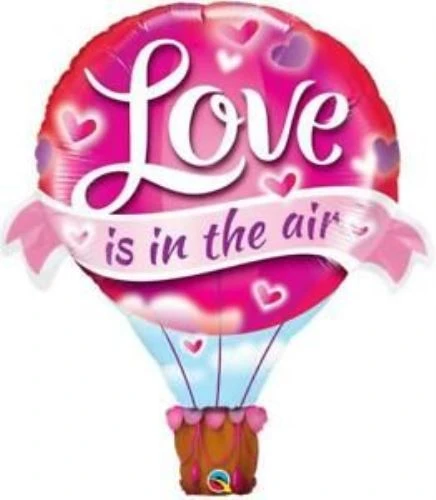 42LOVE IS IN THE AIR BALLOON