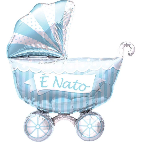 PALLONCINO CARROZZINA BOY GONFIABILE AD ELIO (82X108 CM) 1 PZ