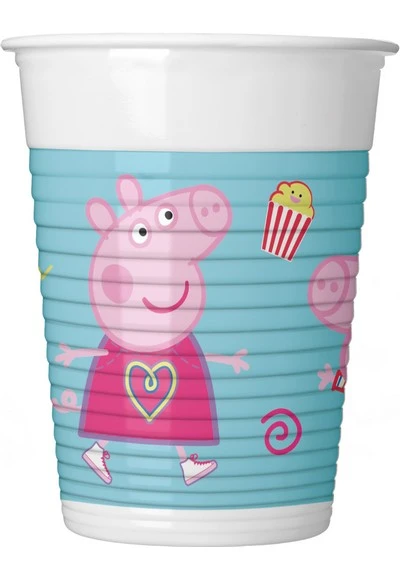 BICCHIERE PEPPA PIG 8 PZ