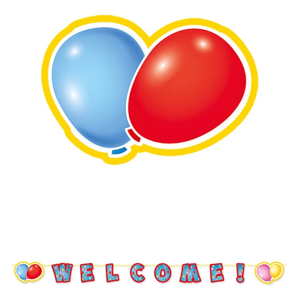FESTONE WELCOME   600X25 CM  1 PZ