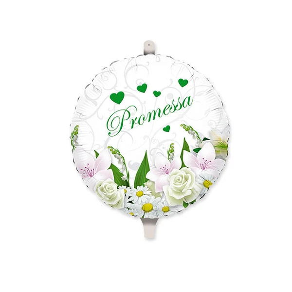 PALLONCINO PROMESSA DI MATRIMONIO GONFIABILE AD ELIO (45 CM CIRCA) 1 PZ