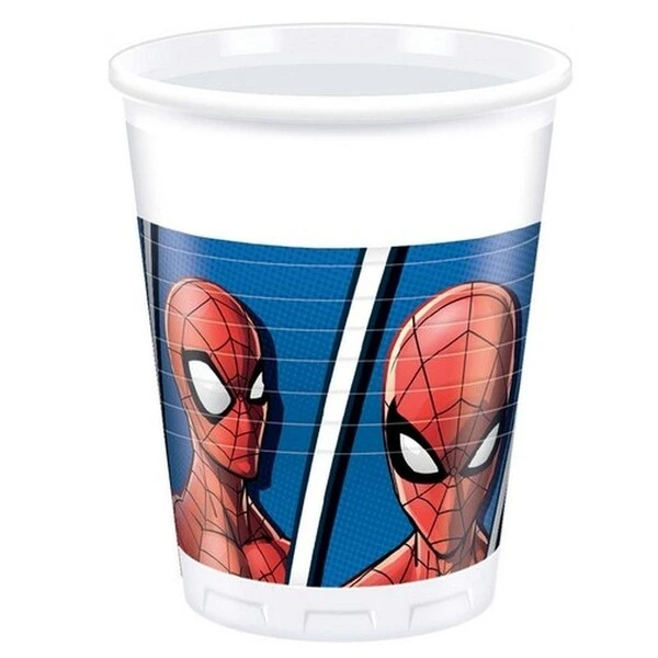 BICCHIERE SPIDERMAN 8 PZ