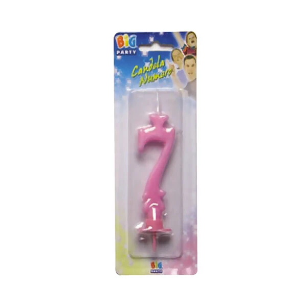 CANDELA N. -7- ROSA MAXI 15 CM  1 PZ