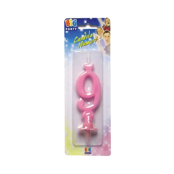 CANDELA N. -9- ROSA MAXI 15 CM  1 PZ