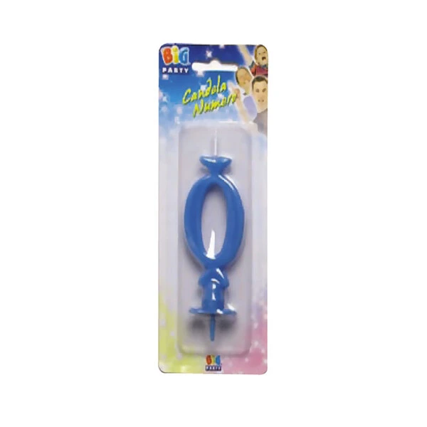 CANDELA N. -0- AZZURRA MAXI 15 CM  1 PZ