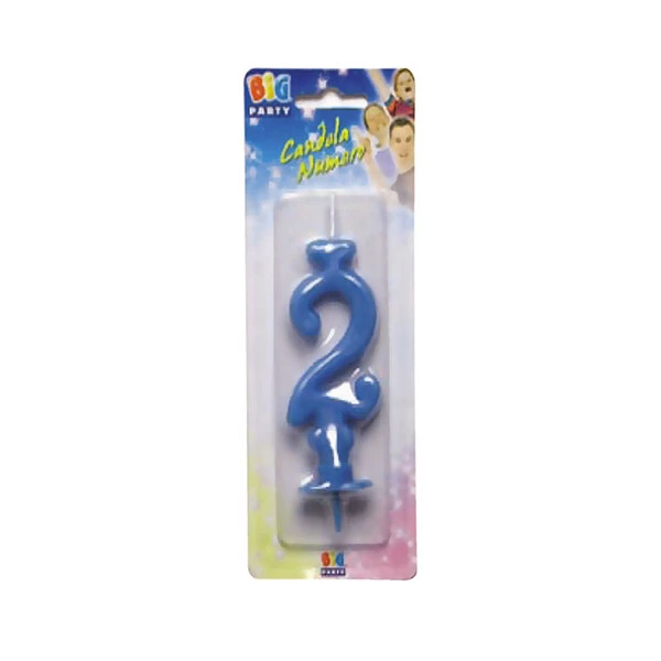 CANDELA N. -2- AZZURRA MAXI 15 CM  1 PZ