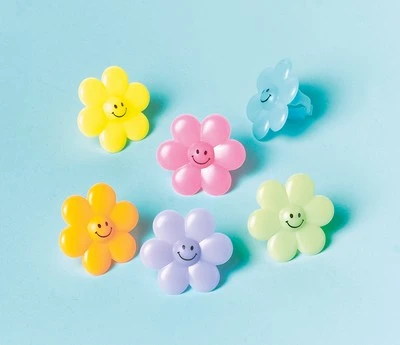 GADGET Anelli fiore 24 pz