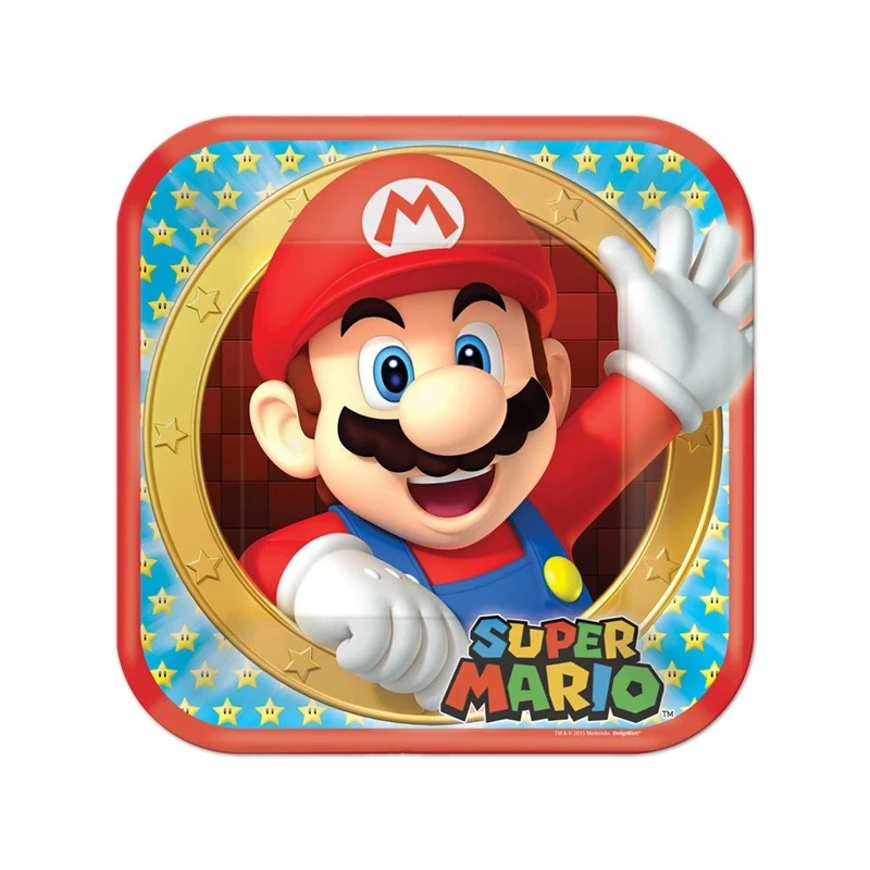 8 PIATTI SUPER MARIO CM 23  