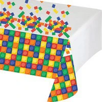 TOVAGLIA BLOCK PARTY 180 CM X 120 CM "LEGO"