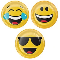 PIATTO TORTA EMOJI 18 CM