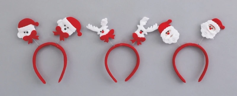"NATALE" CERCHIETTI NATALIZI SOGGETTI ASSORTITI