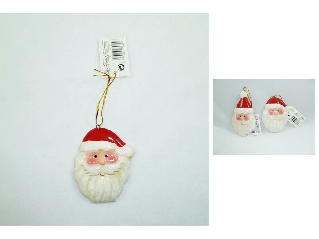 "NATALE" APPENDINO VISO BABBO NATALE CM 10