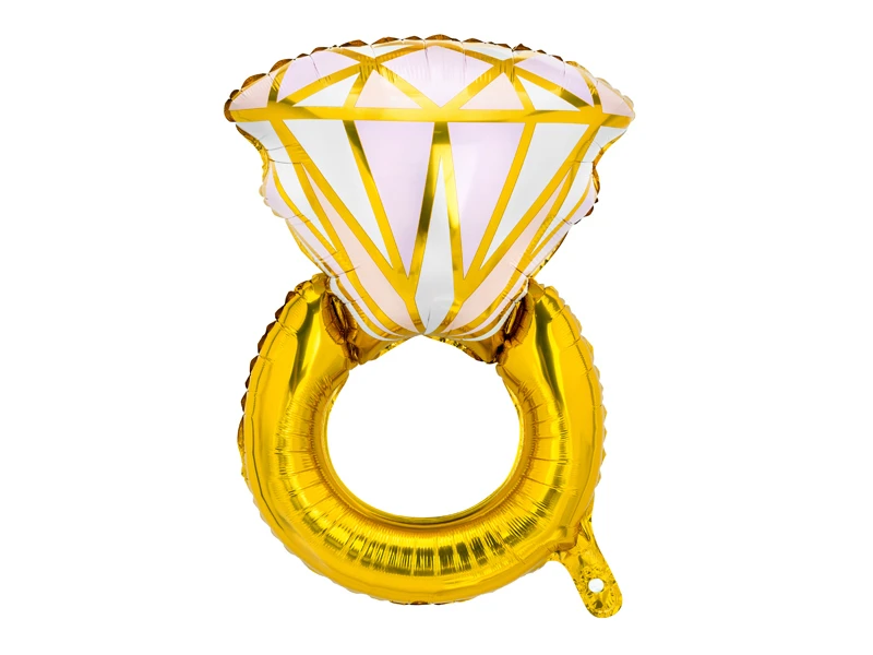 PALLONCINO IN FOIL ANELLO DIAMANTE (53 X 40 CM)