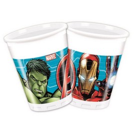 BICCHIERE AVENGERS  8 PZ
