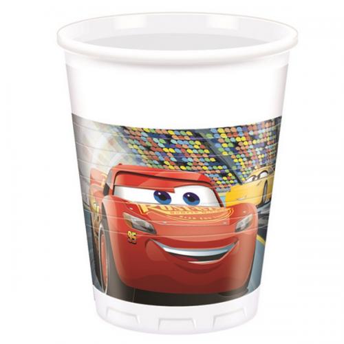 BICCHIERE CARS  8 PZ