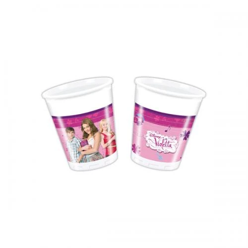 BICCHIERE VIOLETTA    8 PZ
