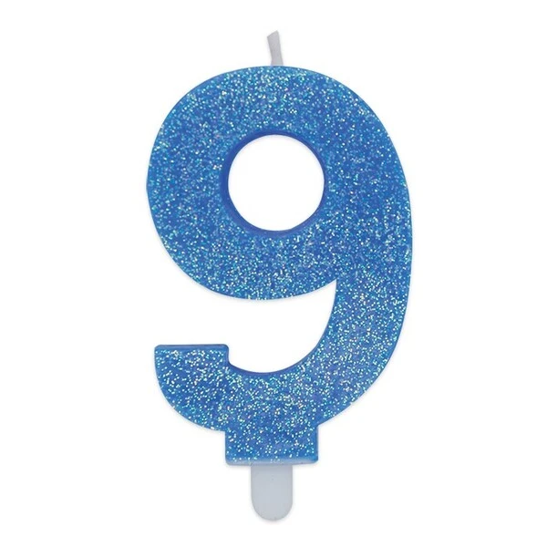 CANDELA N. 9 SWEETY BLU CM 9