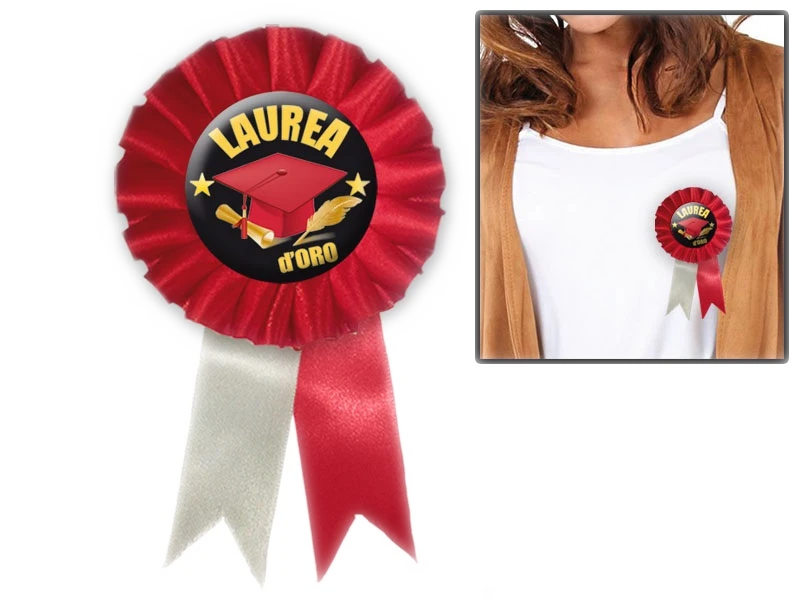 COCCARDA LAUREA + STICKERS