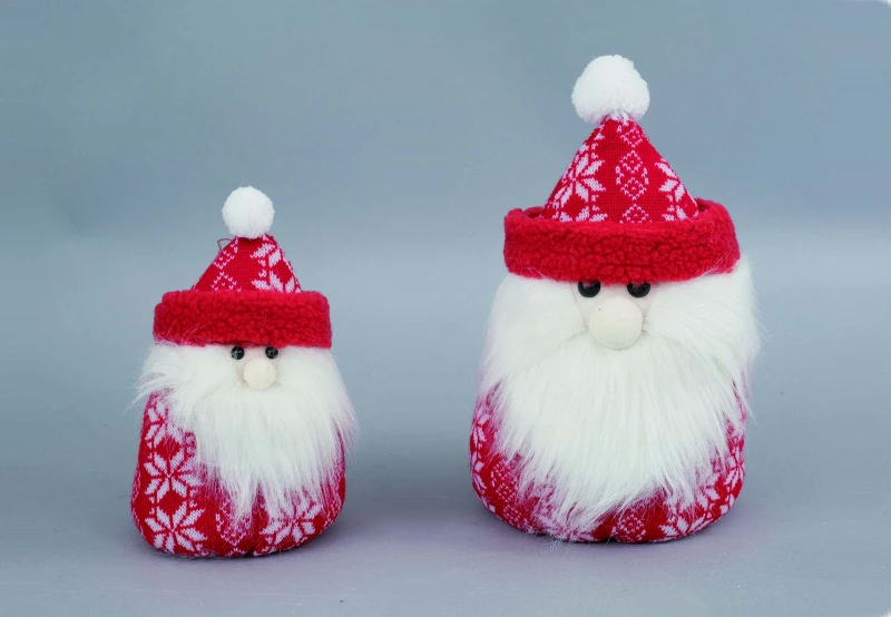 "NATALE" FERMA PORTA IN LANA CM 35