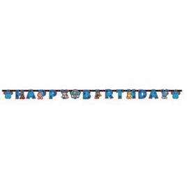 FESTONE PAW PATROL CON LETTERE