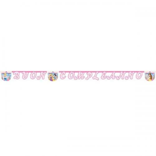 FESTONE PRINCIPESSE CON LETTERE  